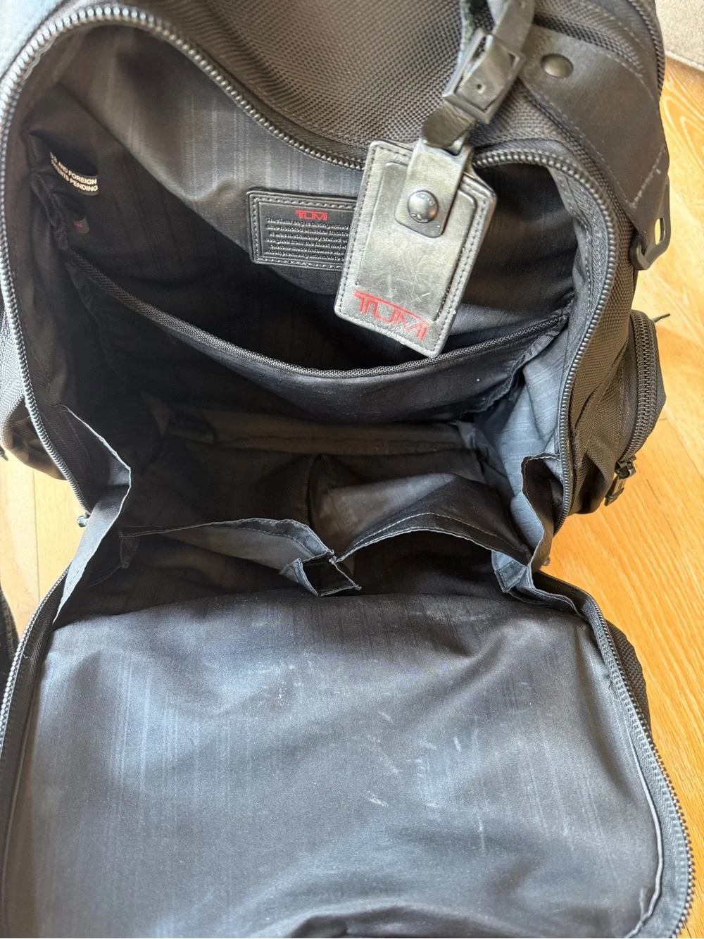 Tumi durable backpack